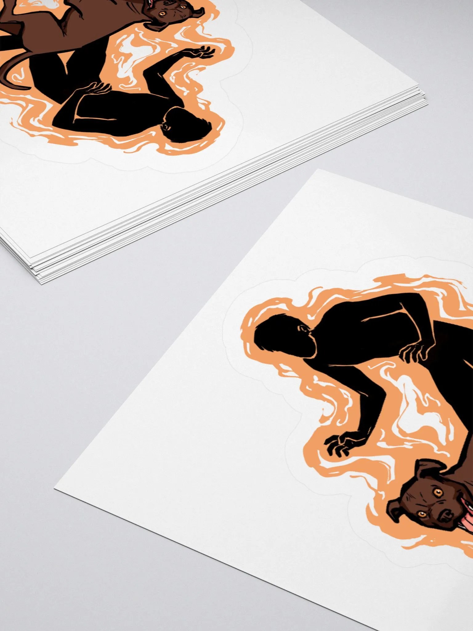 We're Wolves - Kiss-cut sticker product image (4)