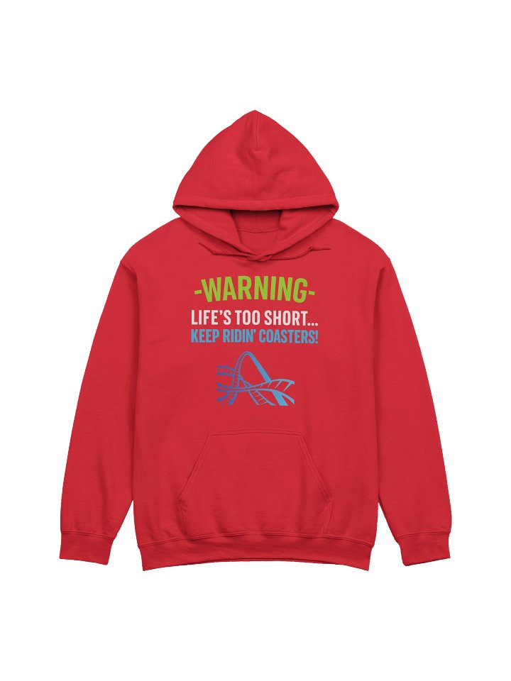 Warning, Life's Too Short Hoodie product image (10)