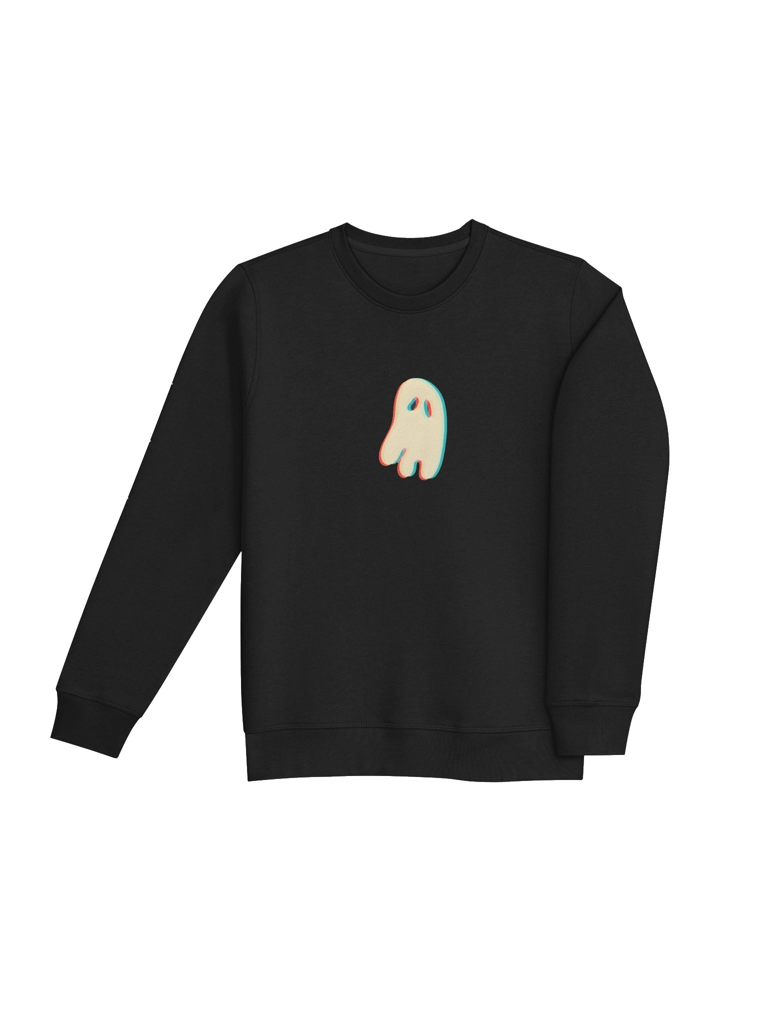 Glitch Ghost Organic Sweatshirt product image (4)