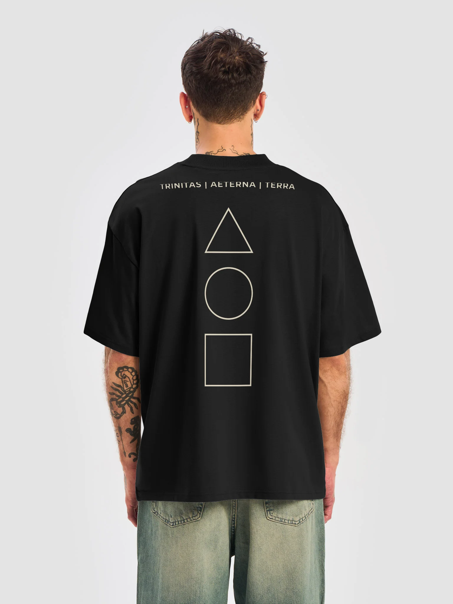 AXIS MUNDI ORGANIC OVERSIZED UNISEX TEE product image (7)