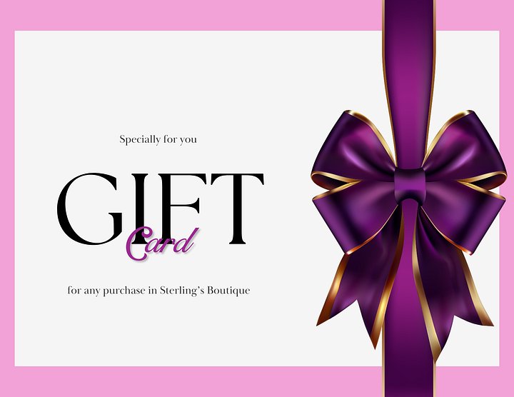 Sterling's Boutique Gift Card product image (1)