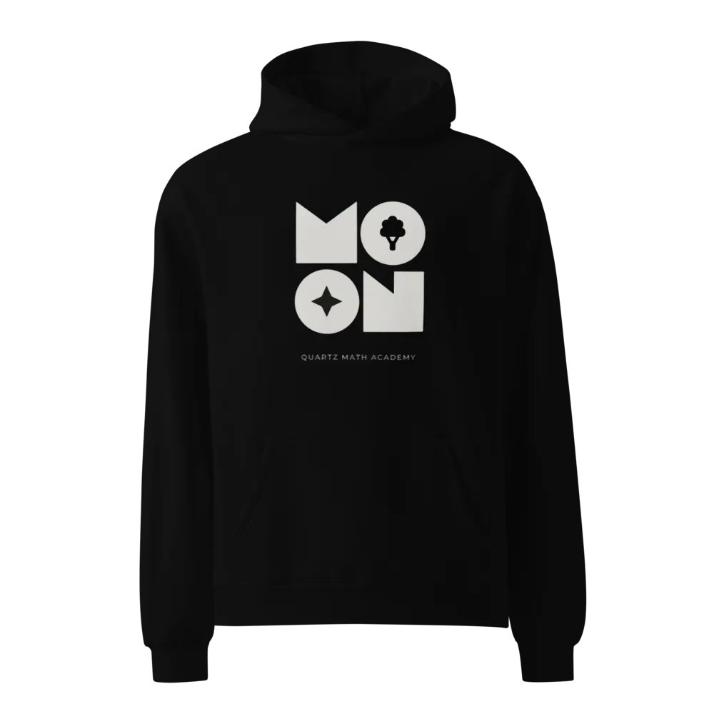 quartz math apparel Moon Collection Hoodie product image (1)