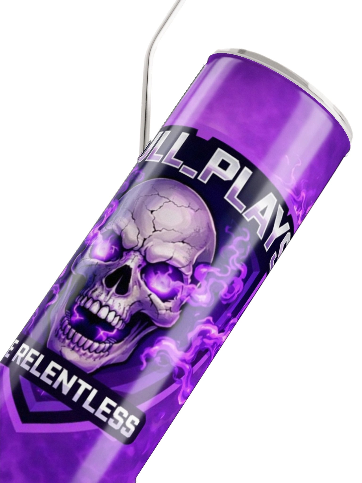 Relentless Skull Stainless Steel Tumbler product image (4)