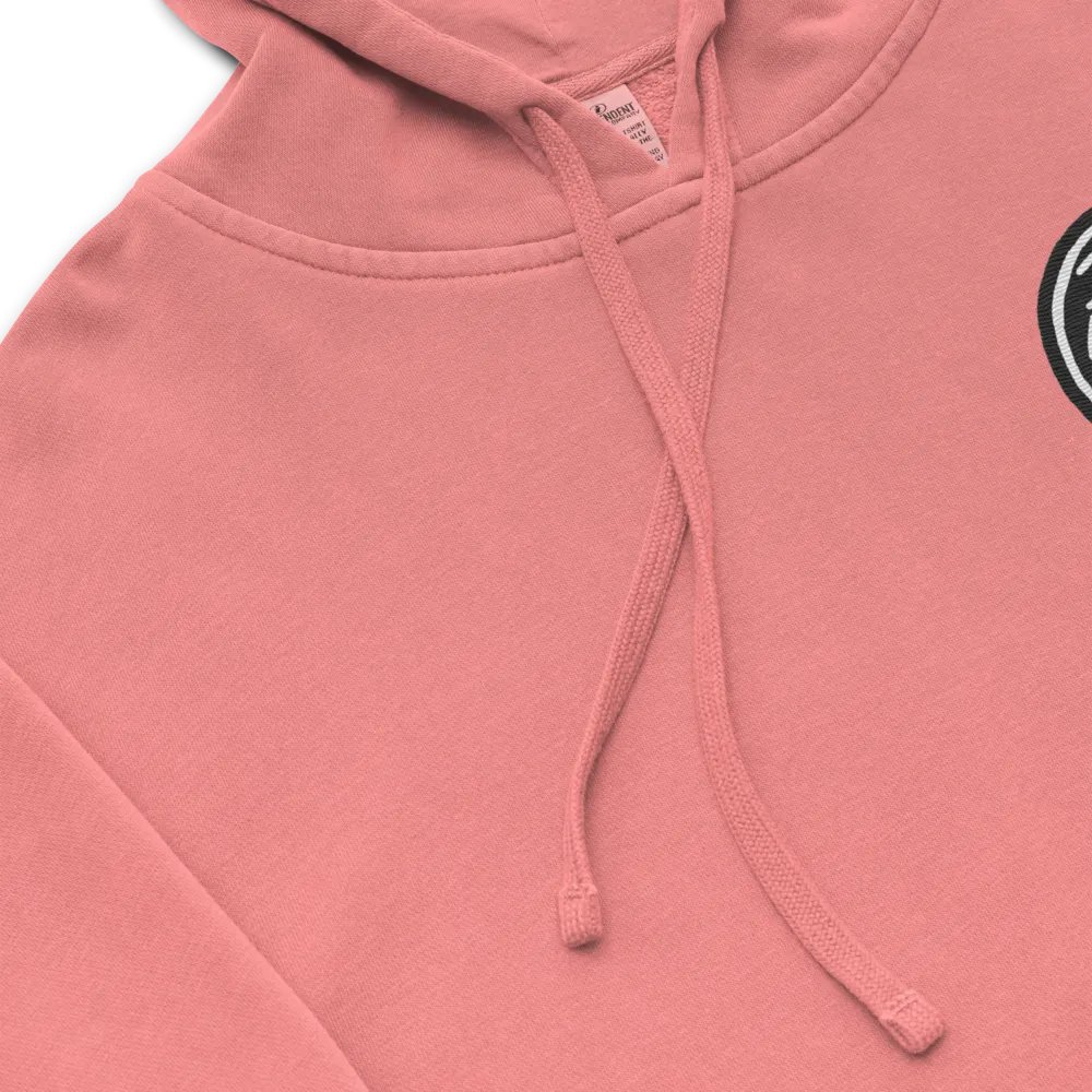 In My Head (L.C. bubble design 2) embroidered pigment hoodie product image (8)