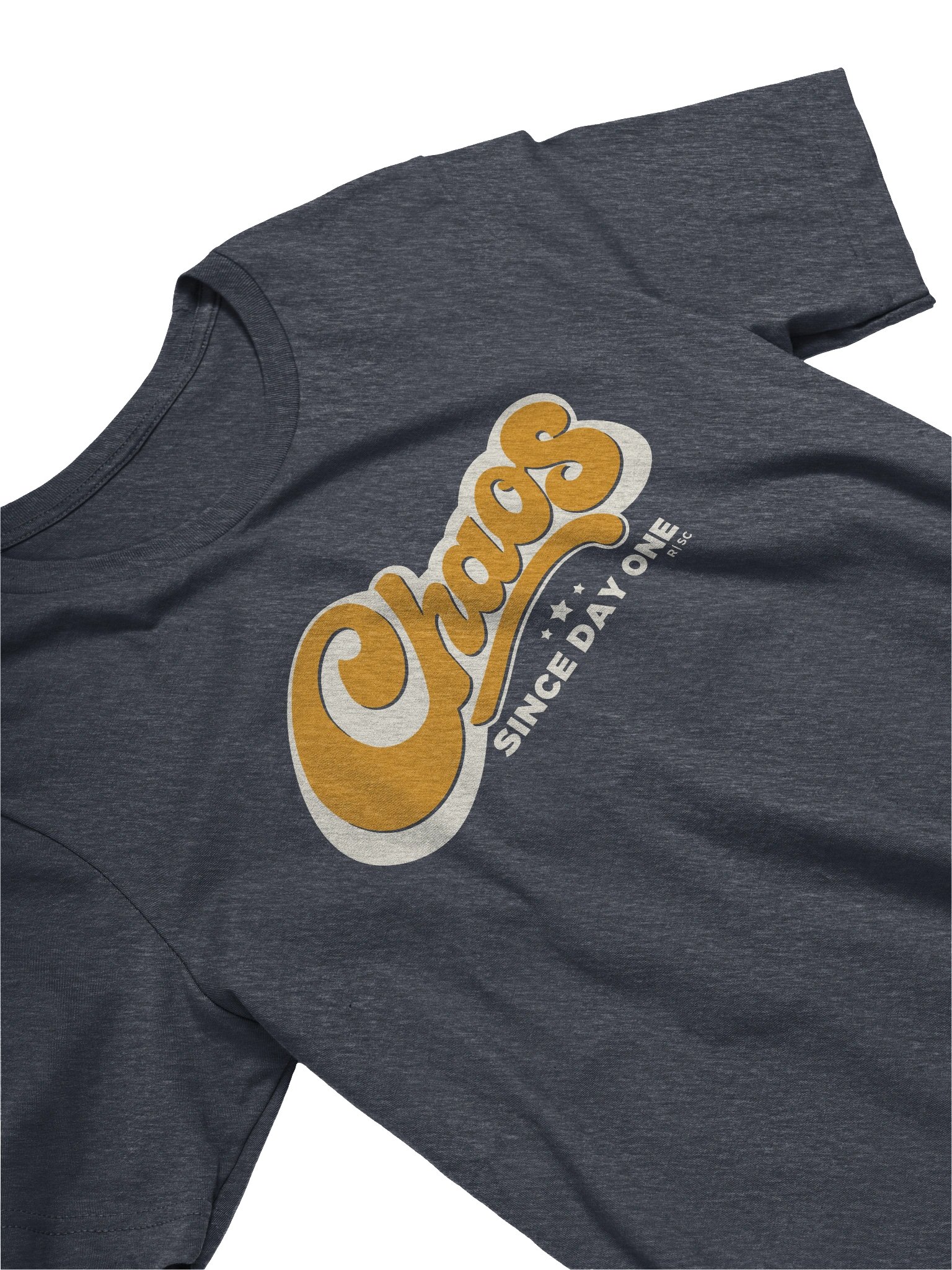 Chaos Since Day One T-shirt (Orange) product image (3)
