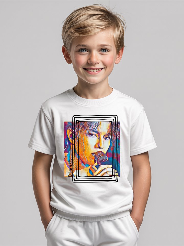 Singer From Kazakhstan Kids Gildan Unisex T-Shirt product image (2)