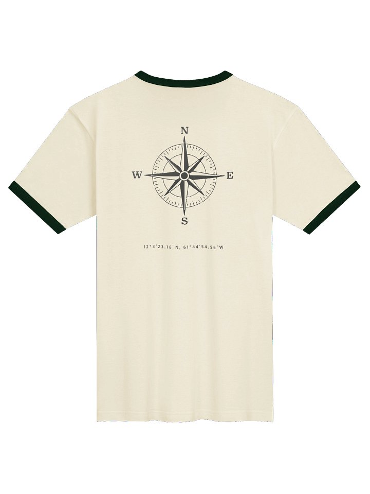 Compass - Grenada - Vintage ALT | Unisex Ringer T-Shirt | 5 Versions product image (16)