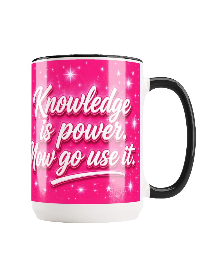 "Educated & Elevated" Graduation Mug — Pink Wrap product image (1)