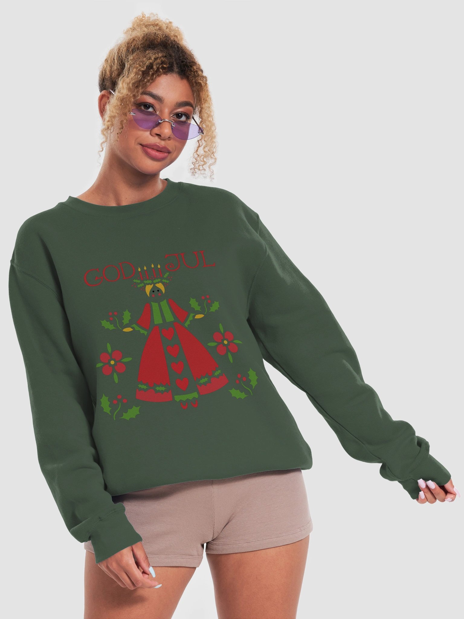 God Jul Norwegian Holiday Crewneck product image (25)
