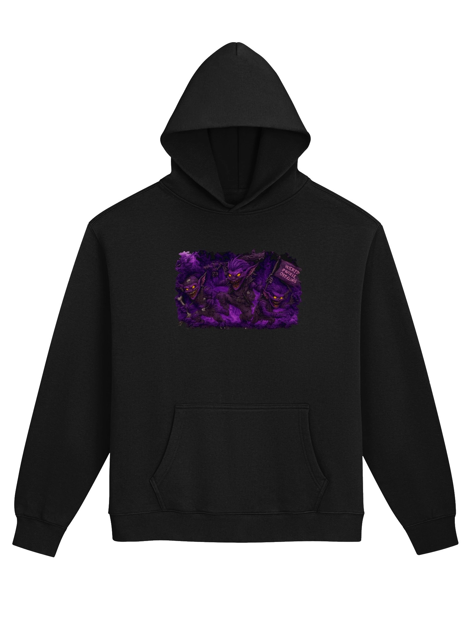 Wicked Purple Gremlin Trio Hoodie product image (1)