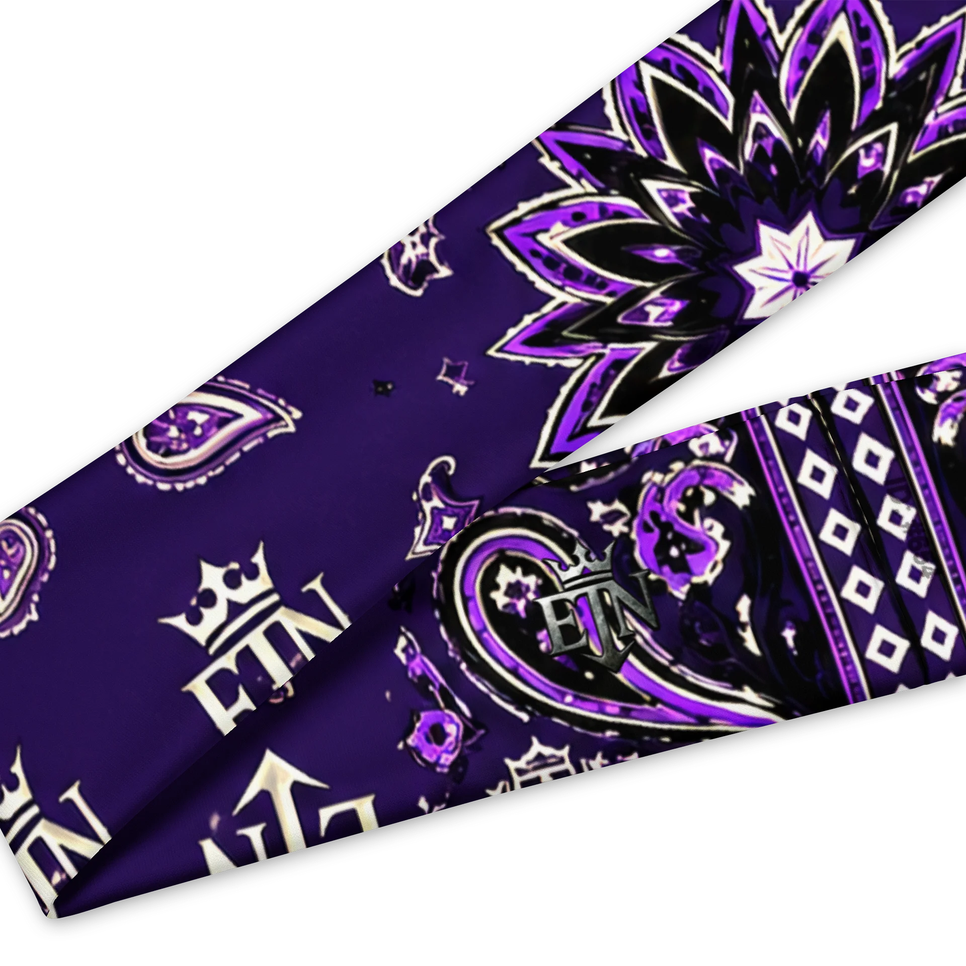 Royal Purple ETN Bandana Headband product image (3)