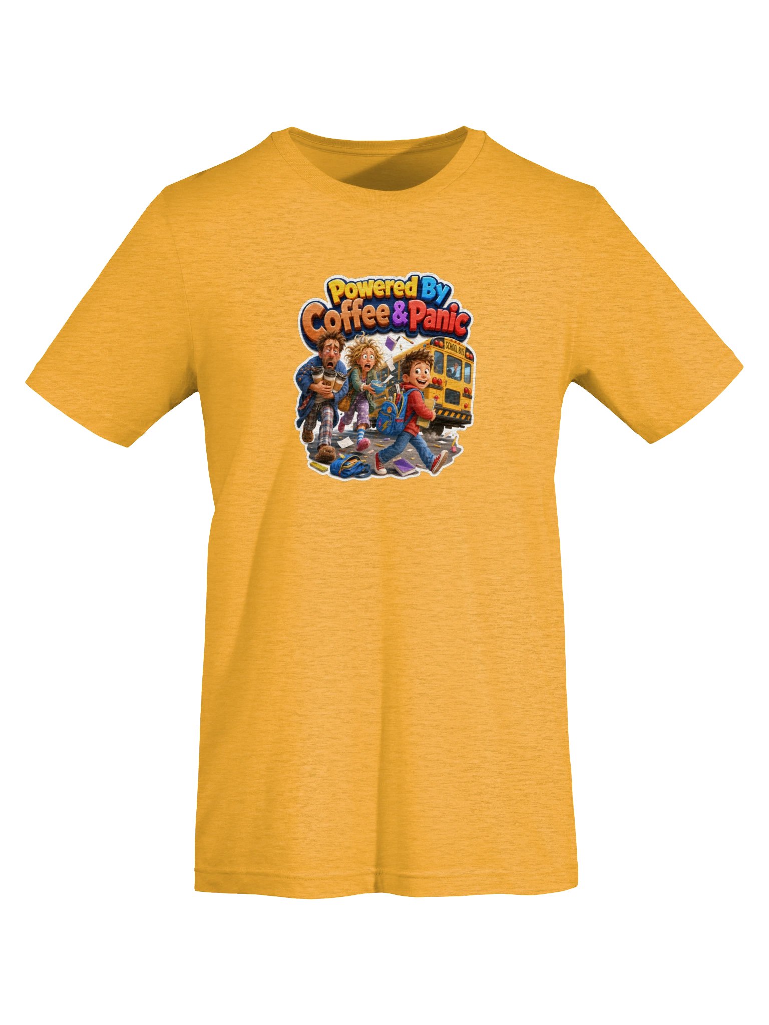 Powered By Coffee & Panic Back-to-School Tee product image (17)