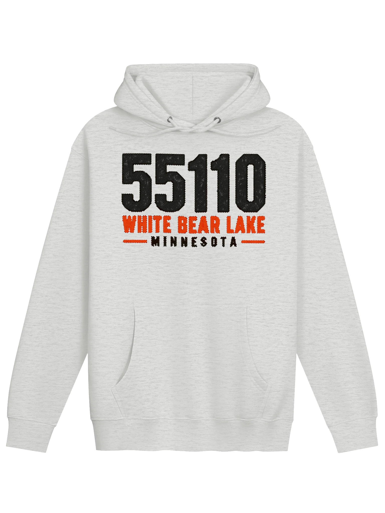 55110 Zipcode Hoodie (Horizontal) product image (1)