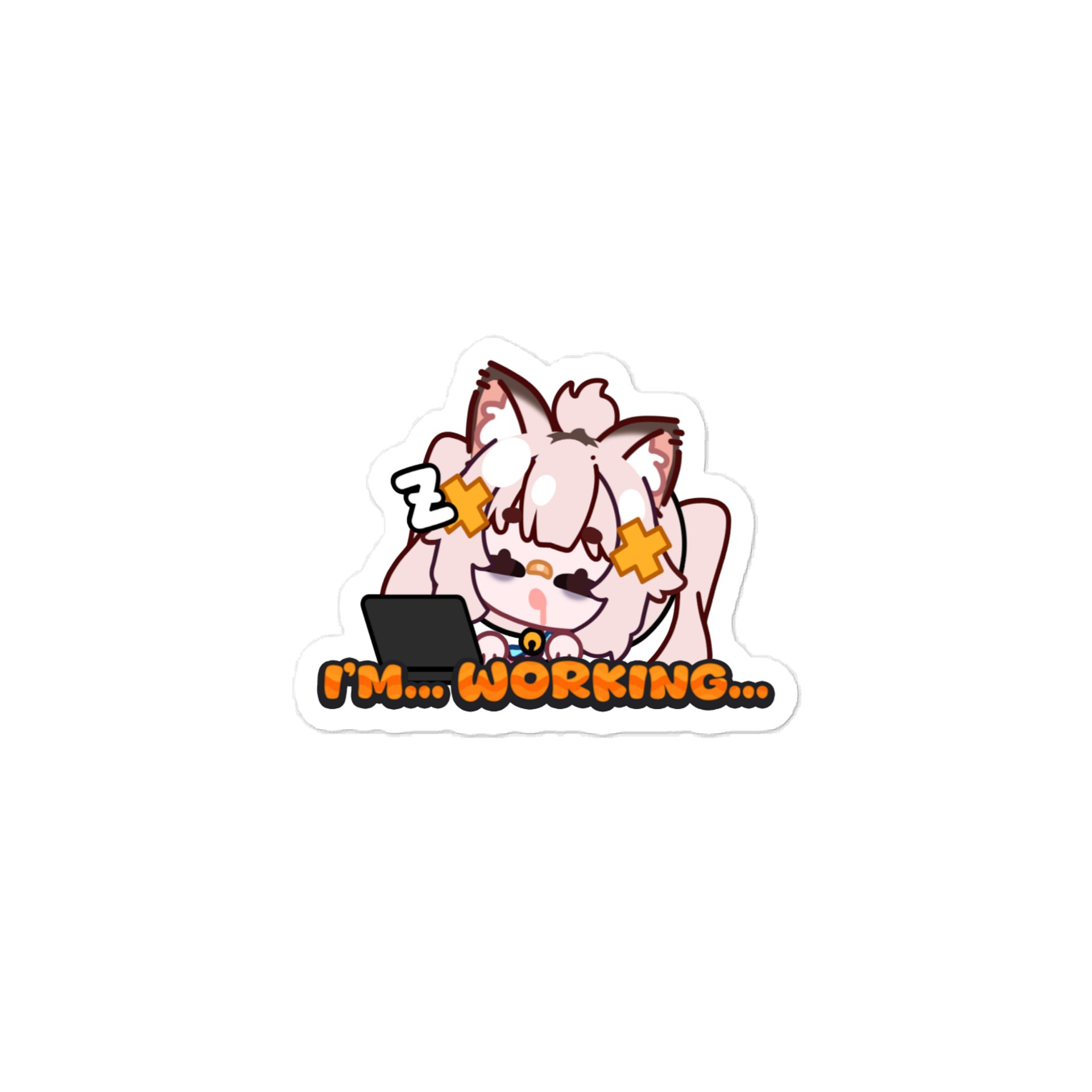 I'm... Working... - Vinyl Decal Sticker [ For Cars / Bottles / Laptops etc.] product image (1)