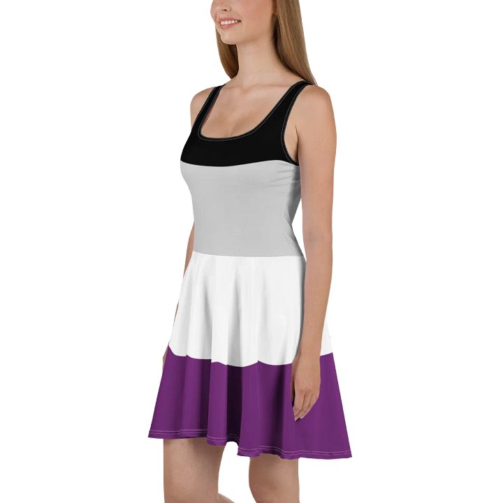 Asexual Pride Flag Skater Dress product image (1)