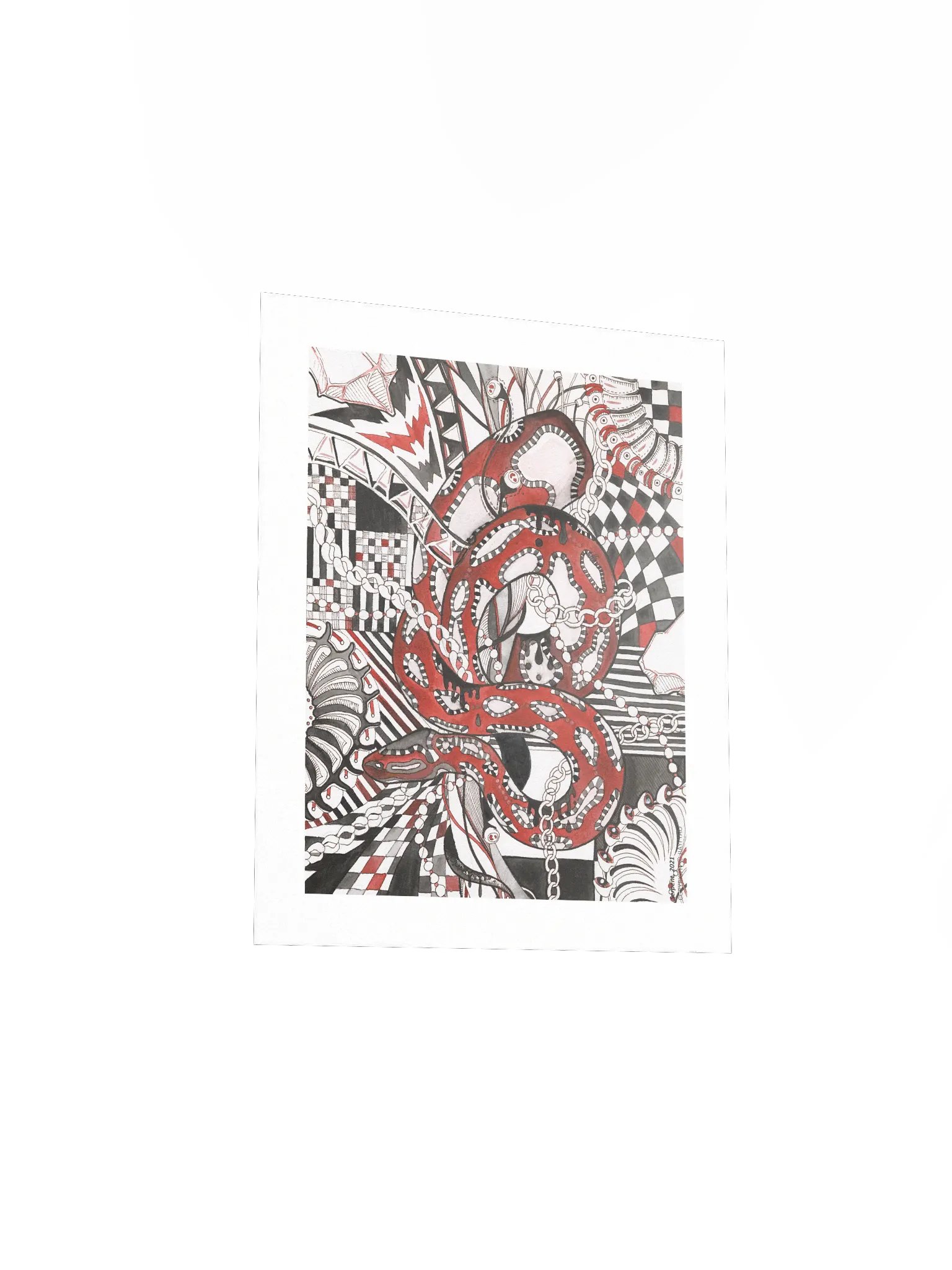 Serpent - Original Art Print product image (4)