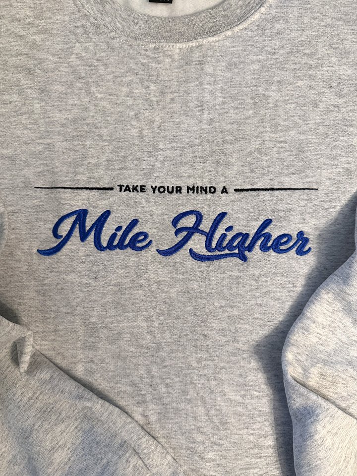 Mile Higher Basics Embroidered Crewneck product image (2)