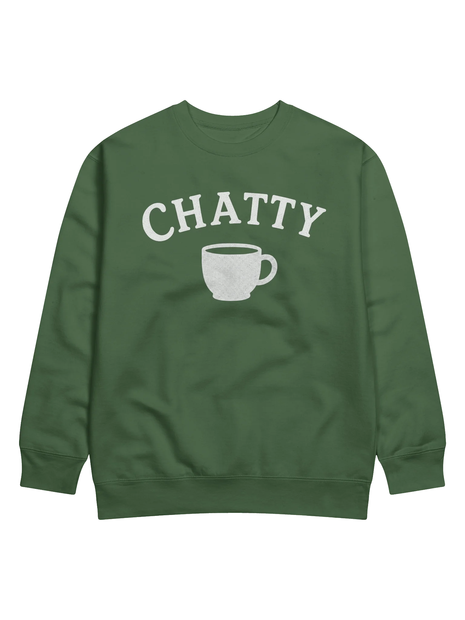 Chatty Coffee Premium Sweatshirt | Cozy Chatty Fall Collection product image (11)