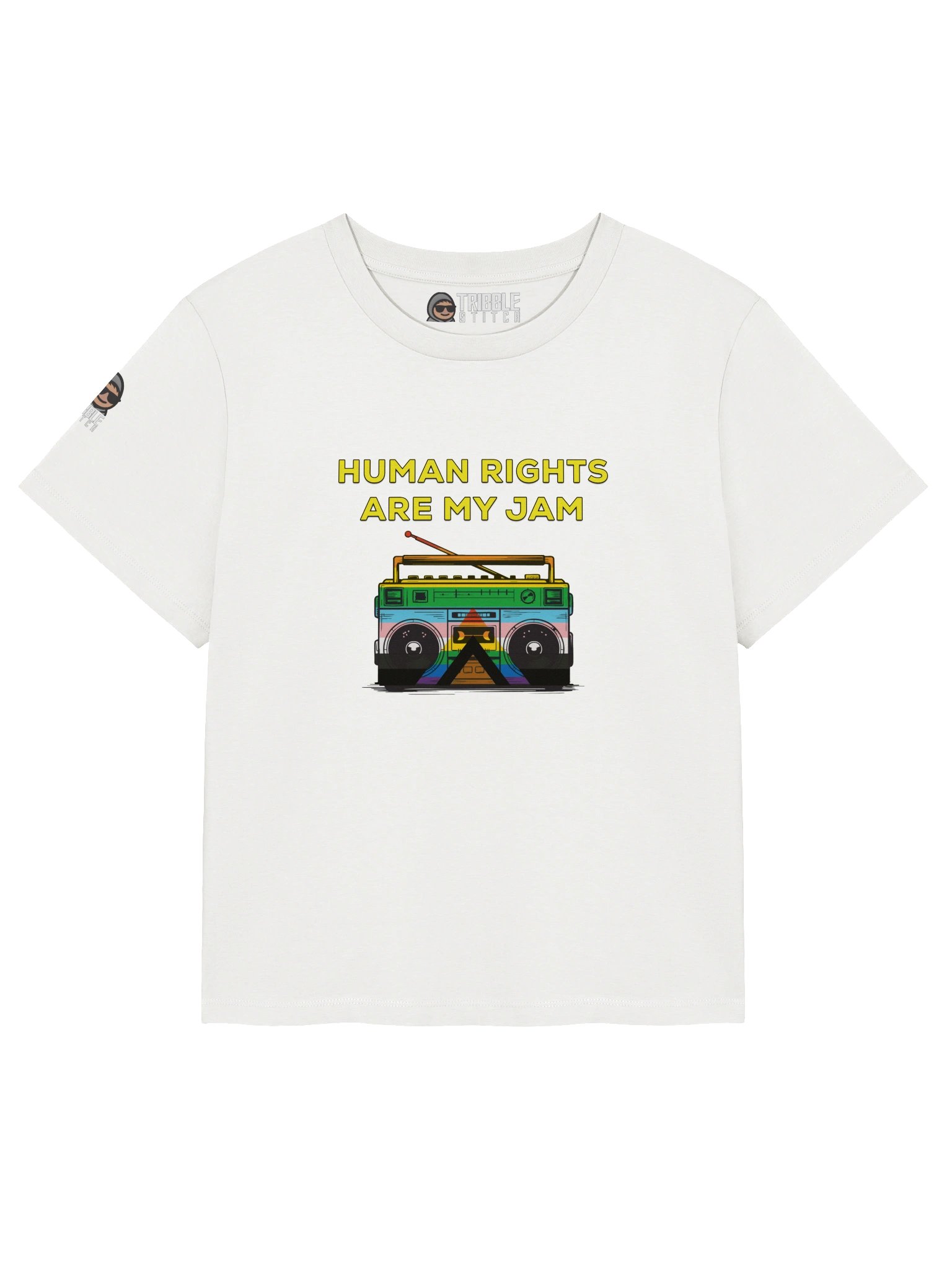 Human Rights Are My Jam Ladies Tee product image (73)