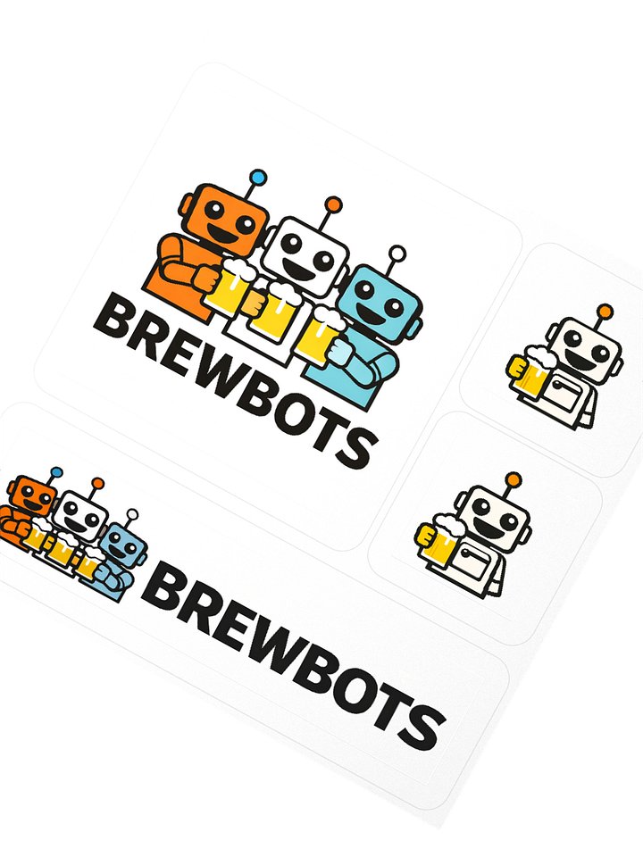 Brewbots Core Sticker Pack product image (1)