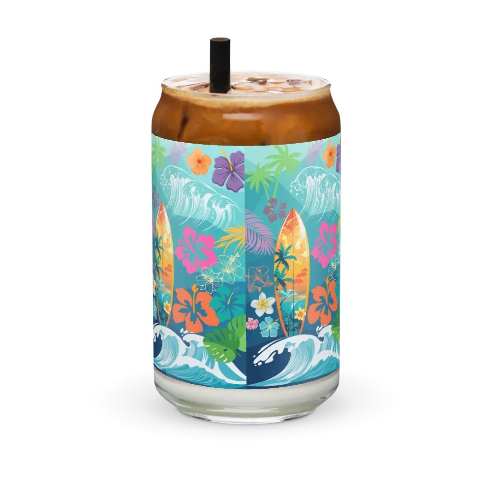 Tropical Escape Drinking Glass product image (11)