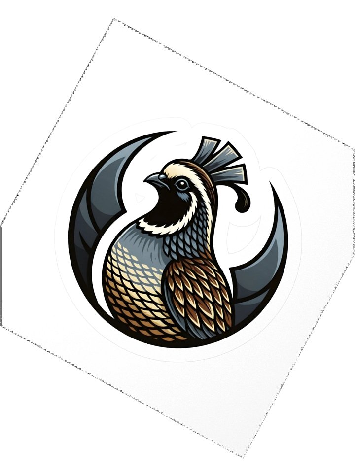 Rebel Quail Kiss Cut Stickers product image (5)