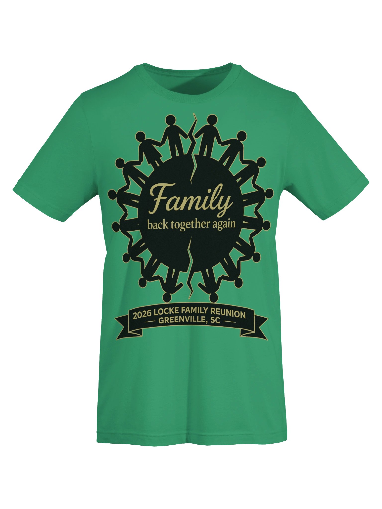 Family Reunion with Gold writing product image (7)