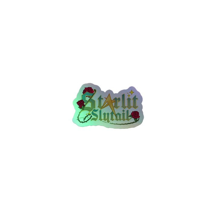 Holographic Logo Stickers product image (1)
