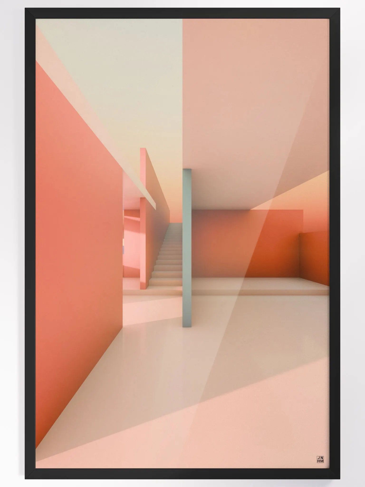Architectural Landscape - Summer Pastel 03 24"x36" product image (2)