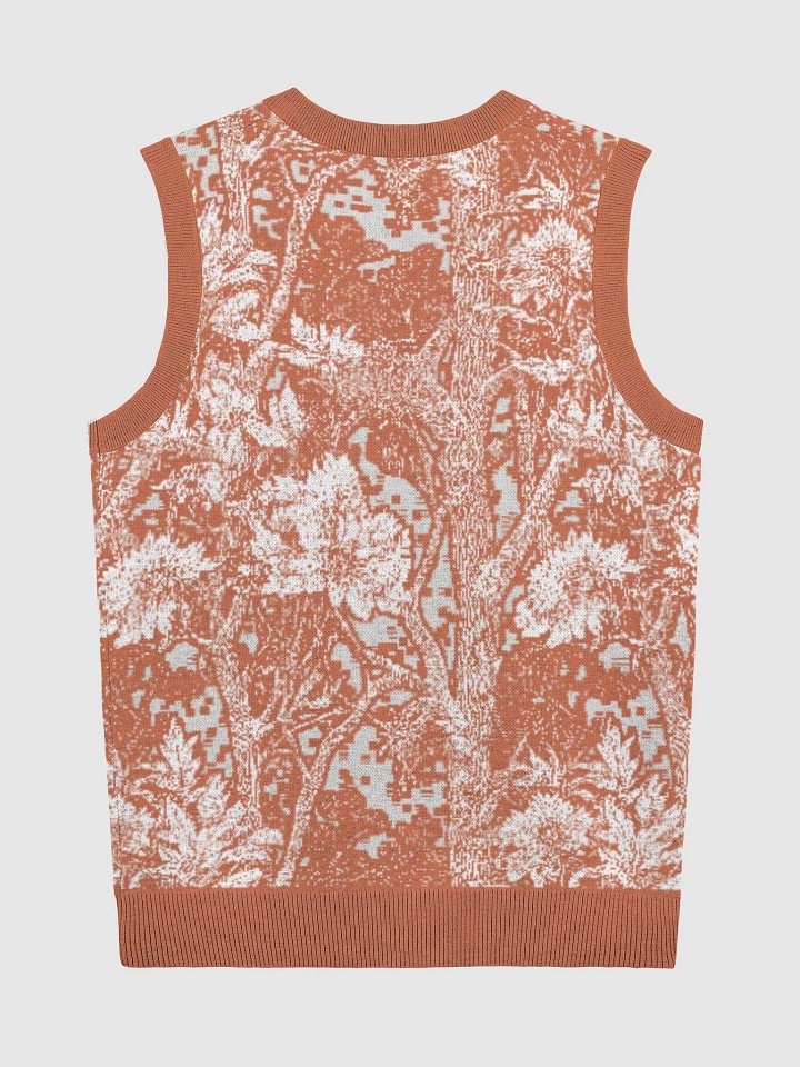Floral Finesse V-Neck Vest product image (2)