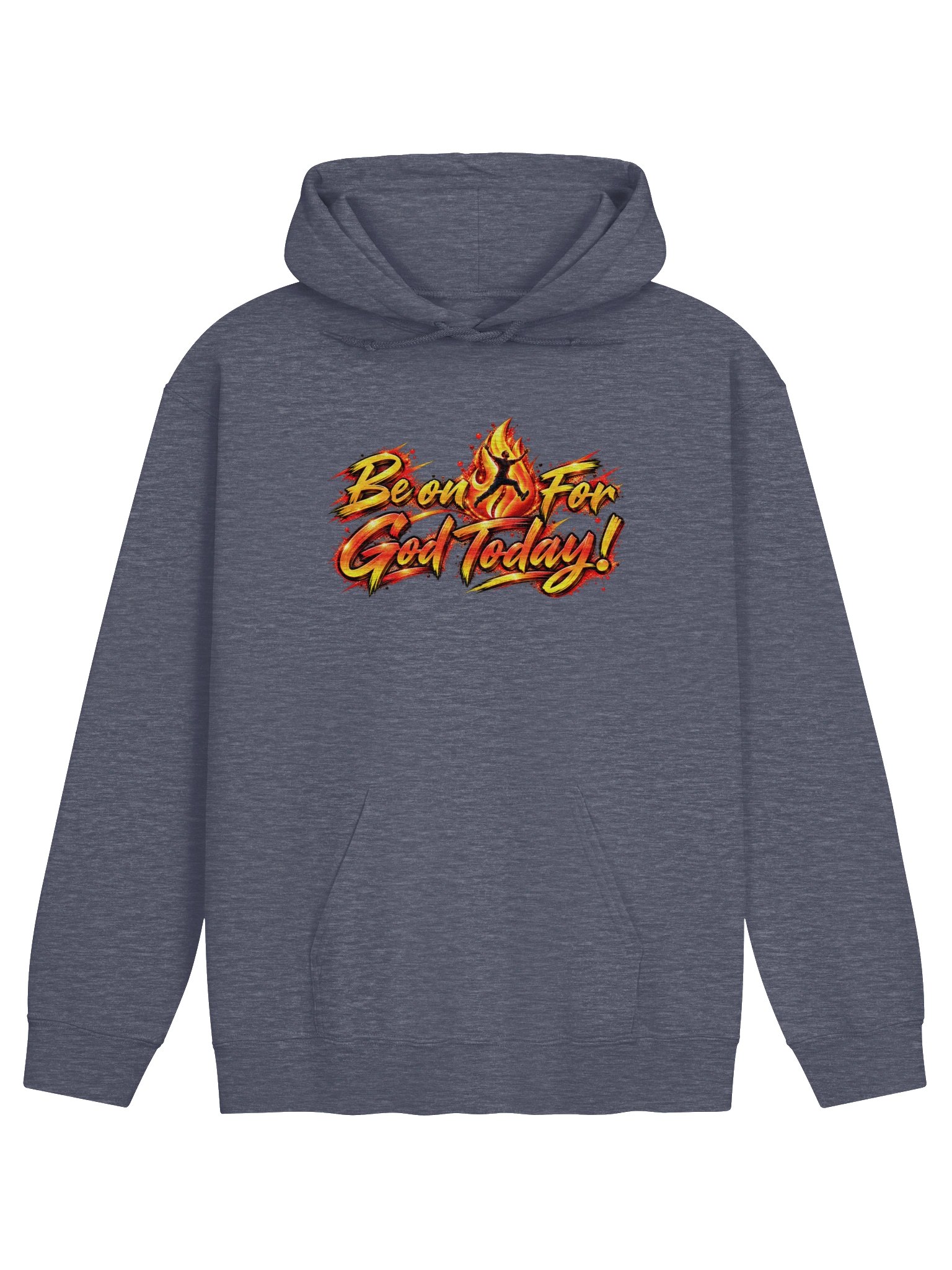 Be On Fire for God Today Hoodie | Ignite Your Faith, Live for Jesus | Christian Streetwear product image (21)