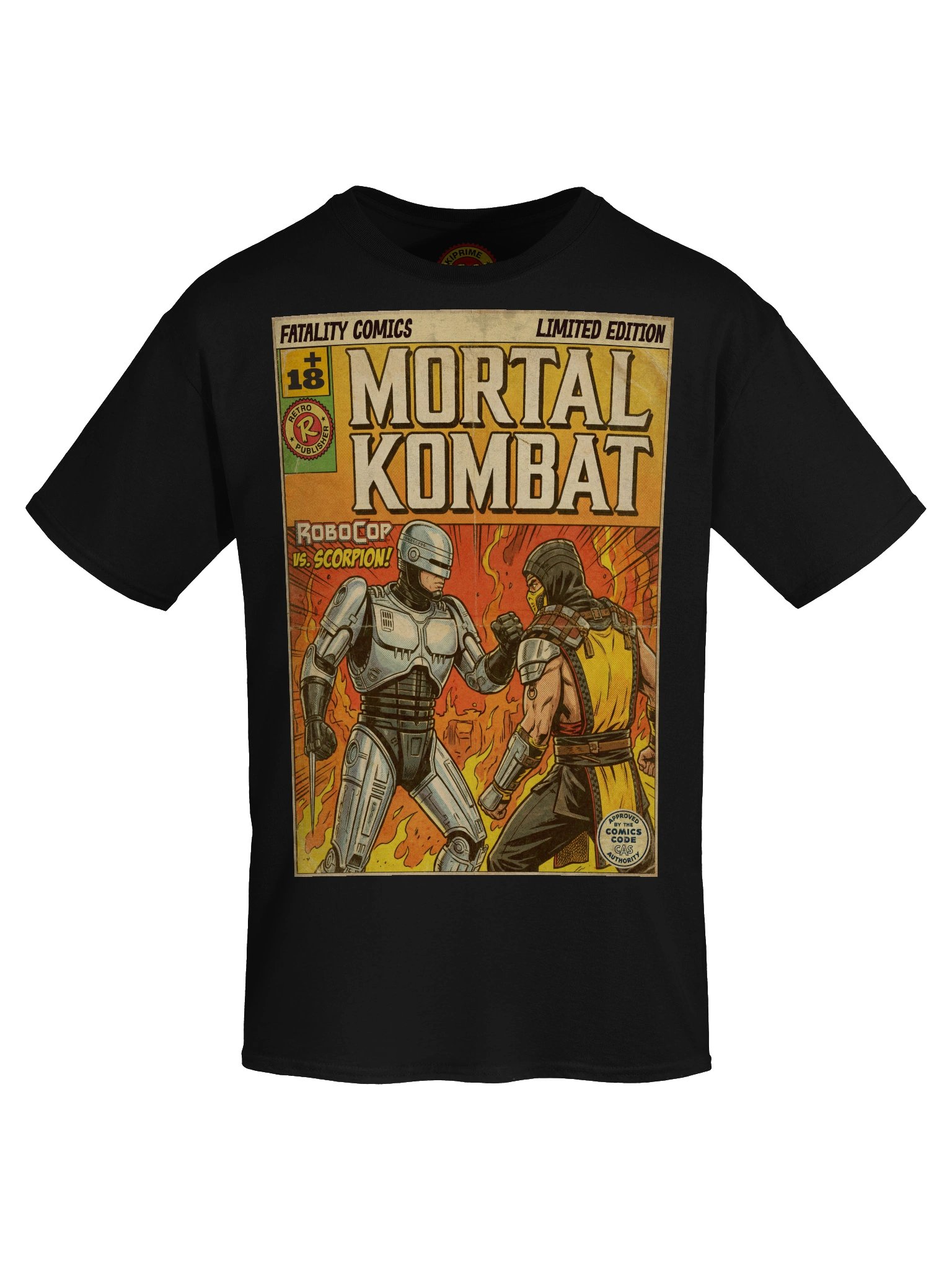 Mortal Kombat Scorpion Comic Art T-Shirt product image (5)