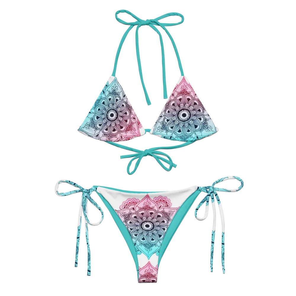 Mandala Dreams Recycled String Bikini Set product image (5)
