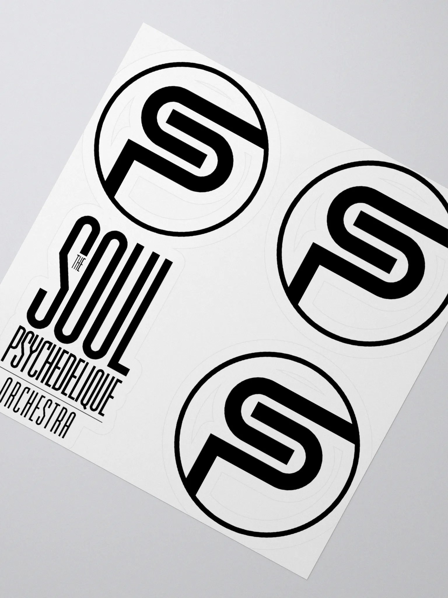 TSP Stickers BlK product image (2)