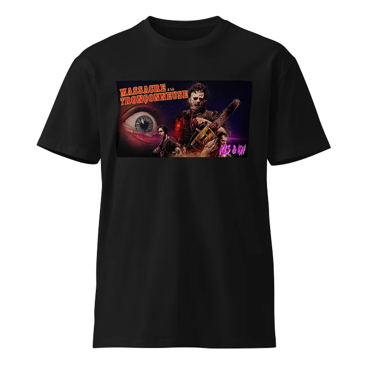 T-shirt Kis & Ash Massacre à la Tronconeuse product image (1)