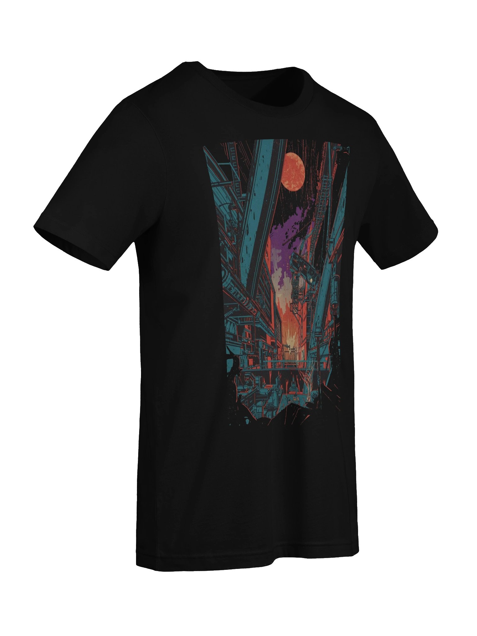 Neo-Visions Cityscape Lightweight T-Shirt product image (2)