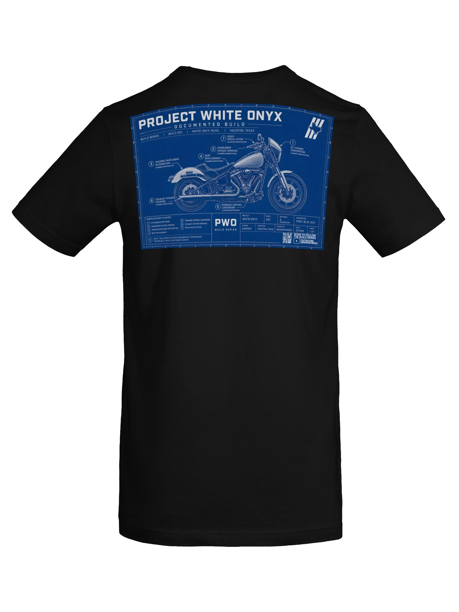 Project White Onyx Blueprint Tee product image (6)