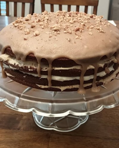 Praline cake 🍰 
Banana cake 🍌 
Lemon punch bowl cake 🍋 
Cinnamon roll cake 🤎 
Pineapple upside down cake 🍍 

#cakeınspiration...