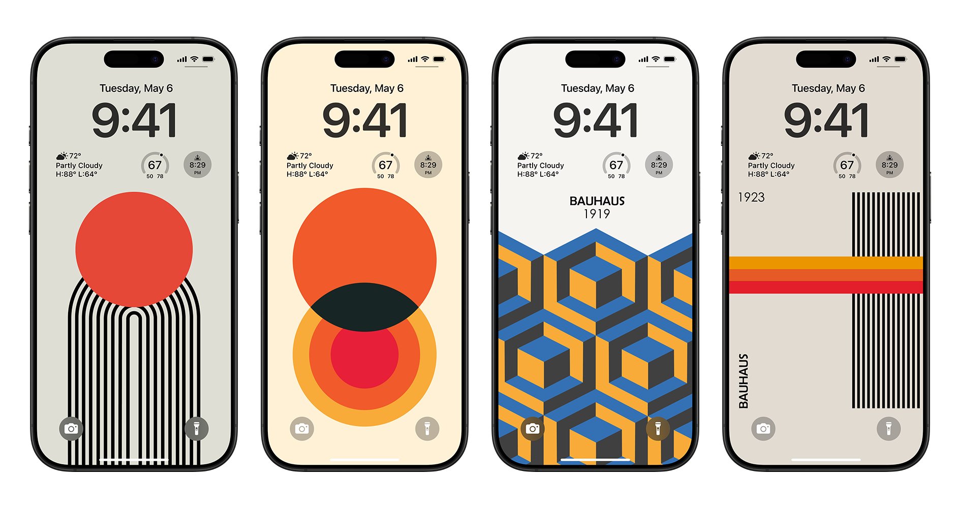 Bauhaus Minimal Wallpaper Pack product image (2)