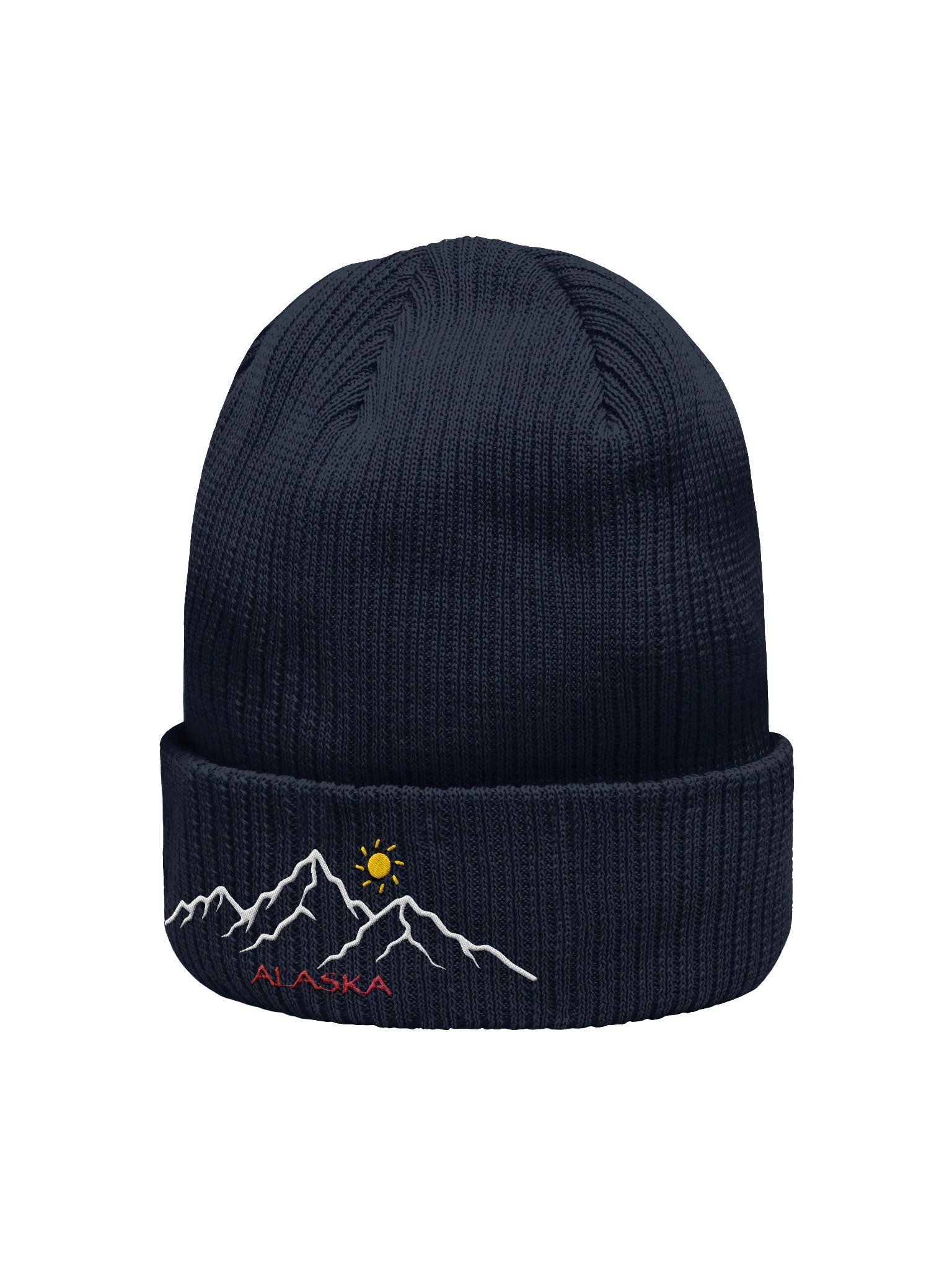 SUPER SWEET ALASKA MOUNTAINS EMBROIDERED WINTER HAT product image (20)