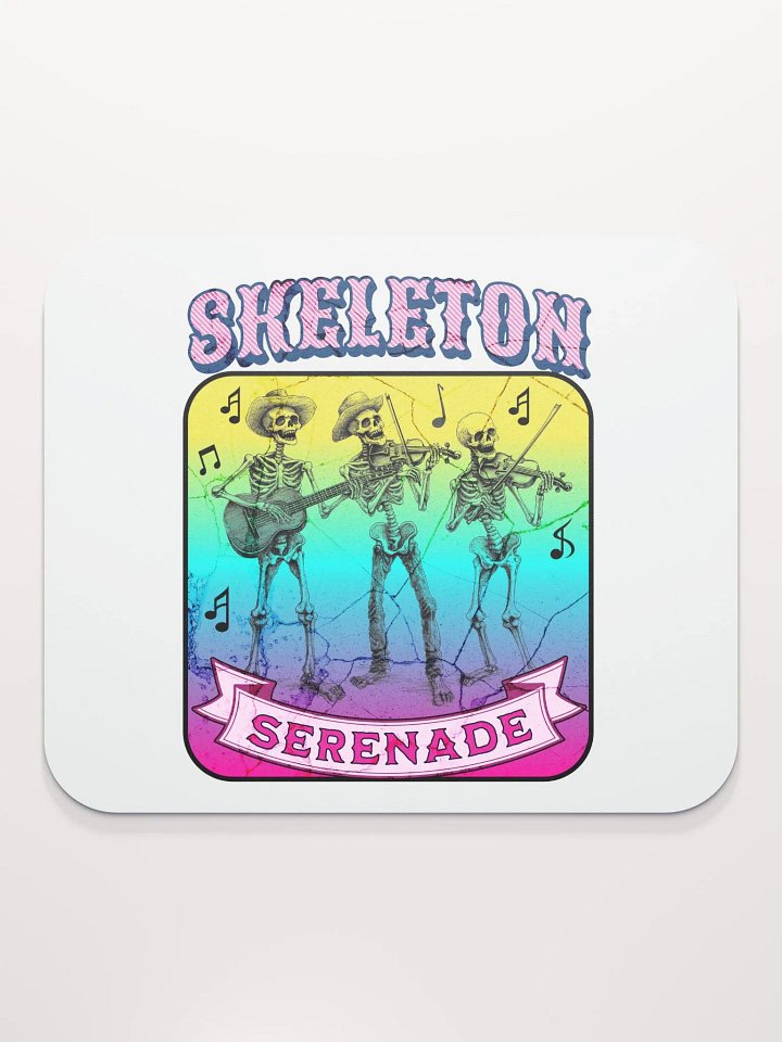 Skeleton Serenade Mouse Pad product image (2)