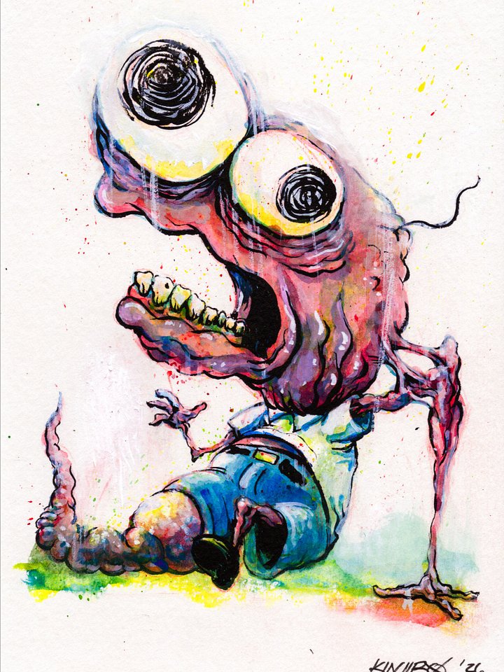 TEST PIM! (Original Watercolor Painting) product image (1)