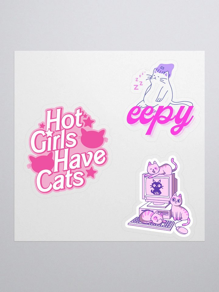 Eepy Girls Sticker Pack product image (1)