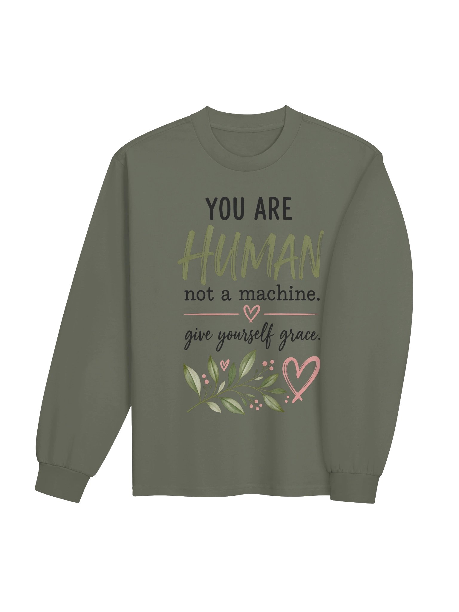 You Are Human, Not a Machine Long Sleeve product image (4)