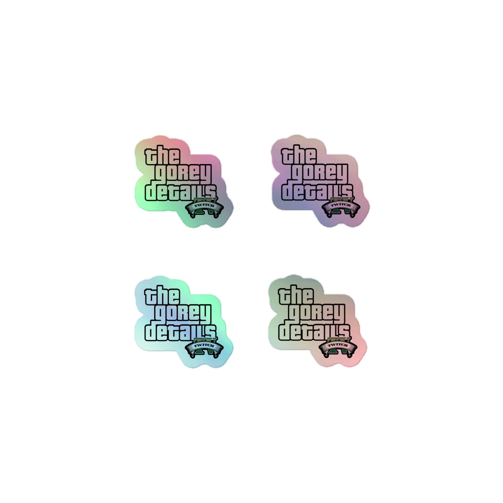 TGD - Kiss-Cut Holographic Sticker Sheet product image (1)