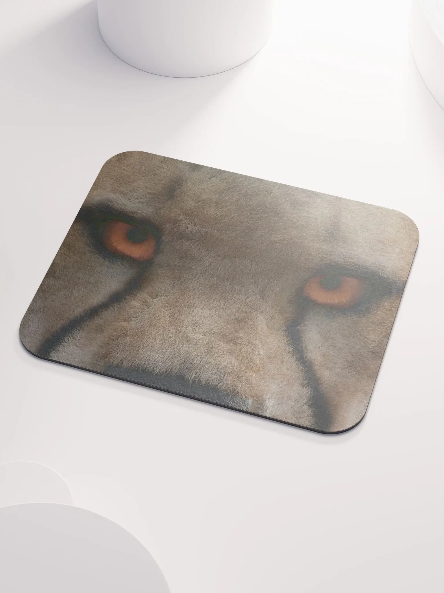 Cheetah Head - Desk Mouse Pad product image (3)