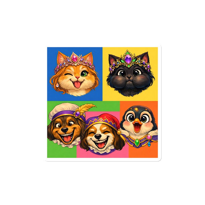 Kingdoms Court faces Die-Cut Magnets product image (2)