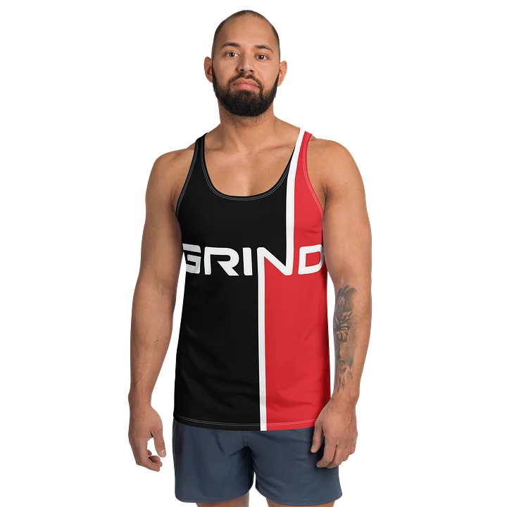 GRIND Dual-Tone Grind All-Over Tank Top product image (1)
