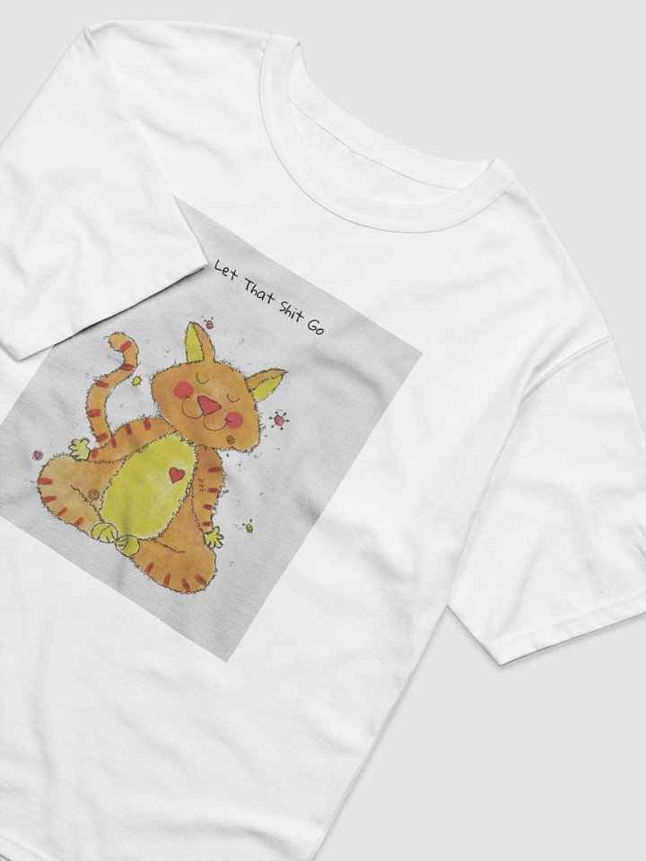 Ging Ging Men's Meditating Cat T-Shirt product image (2)
