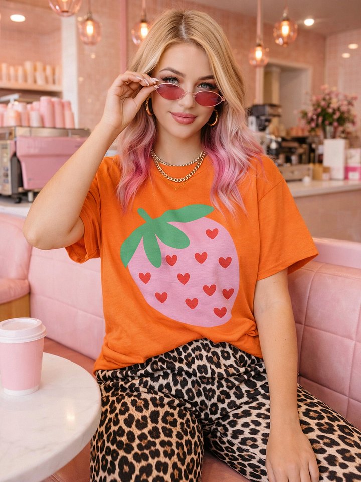 Strawberry Love T-Shirt product image (4)